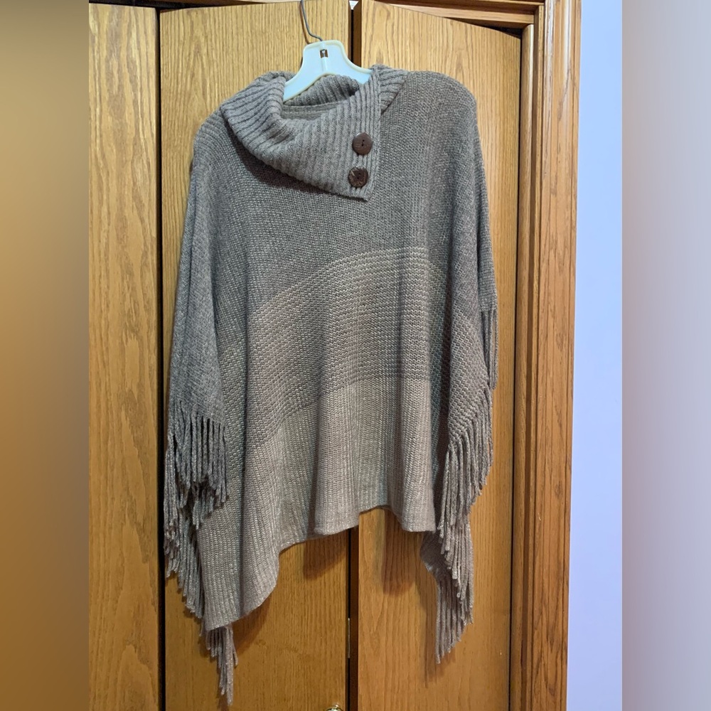 Coco + Carmen Poncho style Sweater